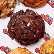 Cookie Dough Pucks - Chocolate Fudge Cake