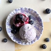 Blueberry Yoghurt Gelato